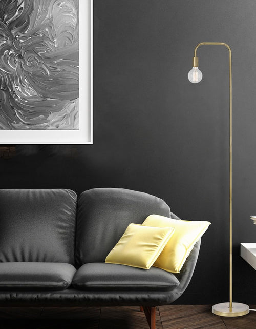 Load image into Gallery viewer, 67068 Holden 70" Floor Lamp, Matte Brass, In-Line On/Off Foot Switch
