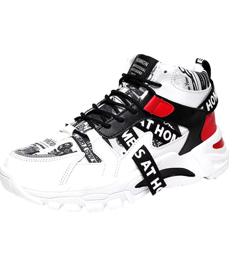 Large Size High Top Chunky Man Sneakers Sports for Men Sport Shoes Women Running Shoes Men Workout Tenisky Scarpe Uomo GMD-0569