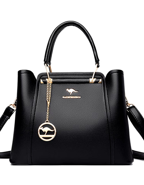 Load image into Gallery viewer, Soft Leather Luxury Handbags Women Bags Designer 3 Layers Shoulder Crossbody Sac Ladies Large Capacity Shopping Messenger Tote
