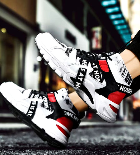 Large Size High Top Chunky Man Sneakers Sports for Men Sport Shoes Women Running Shoes Men Workout Tenisky Scarpe Uomo GMD-0569