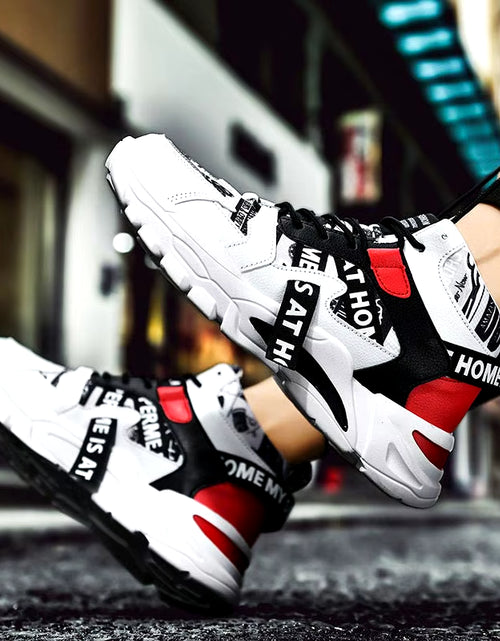 Load image into Gallery viewer, Large Size High Top Chunky Man Sneakers Sports for Men Sport Shoes Women Running Shoes Men Workout Tenisky Scarpe Uomo GMD-0569
