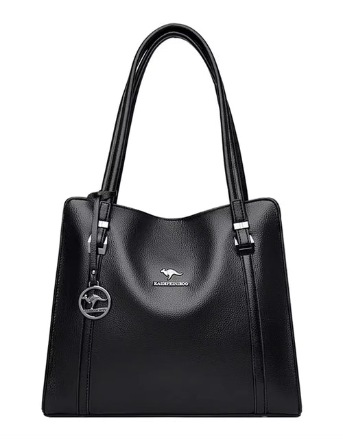 Load image into Gallery viewer, Soft Leather Luxury Handbags Women Bags Designer 3 Layers Shoulder Crossbody Sac Ladies Large Capacity Shopping Messenger Tote
