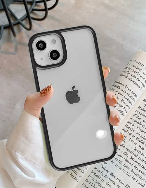 Load image into Gallery viewer, Candy Shockproof Silicone Bumper Phone Case for Iphone 17 16 15 14 11 12 13 Pro Max XS XR plus Transparent Protection Back Cover

