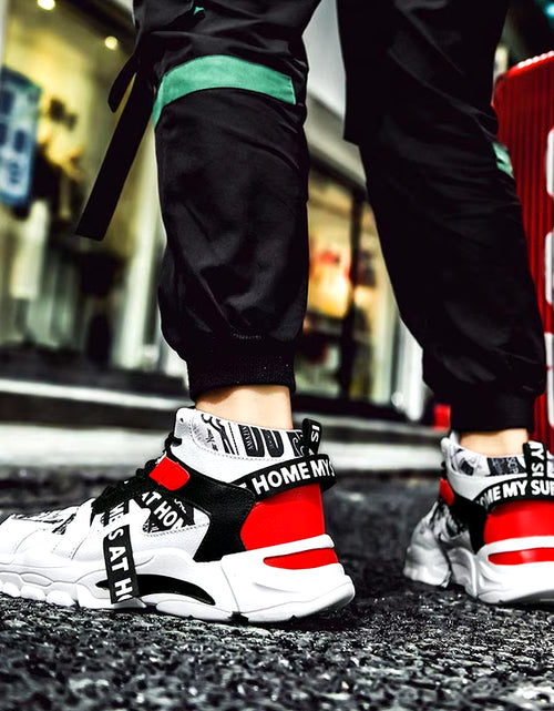 Load image into Gallery viewer, Large Size High Top Chunky Man Sneakers Sports for Men Sport Shoes Women Running Shoes Men Workout Tenisky Scarpe Uomo GMD-0569
