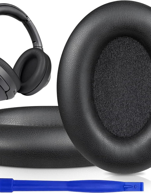 Load image into Gallery viewer, Professional Earpads Cushions Replacement for Sony WH-1000XM3 (WH1000XM3) Over-Ear Headphones, Ear Pads with Softer Protein Leather, Noise Isolation Memory Foam, Added Thickness (Black)
