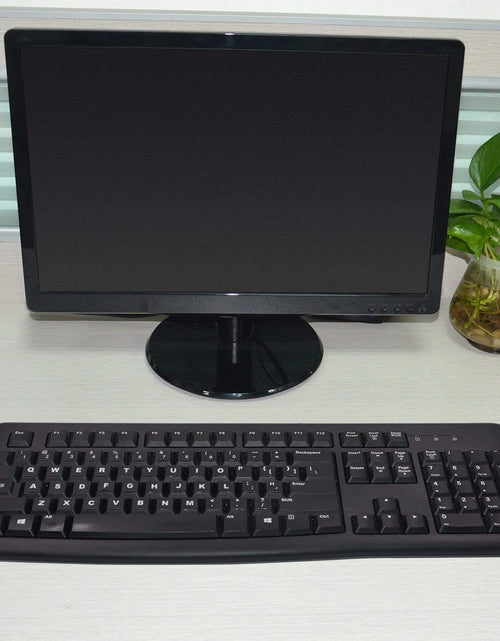 Load image into Gallery viewer, [2 Pack] Universal English Keyboard Stickers, Replacement English Keyboard Stickers with Black Background and White Lettering, Each Unit: 0.43" X 0.51" -Matte
