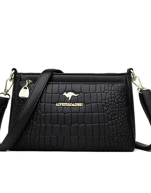 Load image into Gallery viewer, Soft Leather Luxury Handbags Women Bags Designer 3 Layers Shoulder Crossbody Sac Ladies Large Capacity Shopping Messenger Tote
