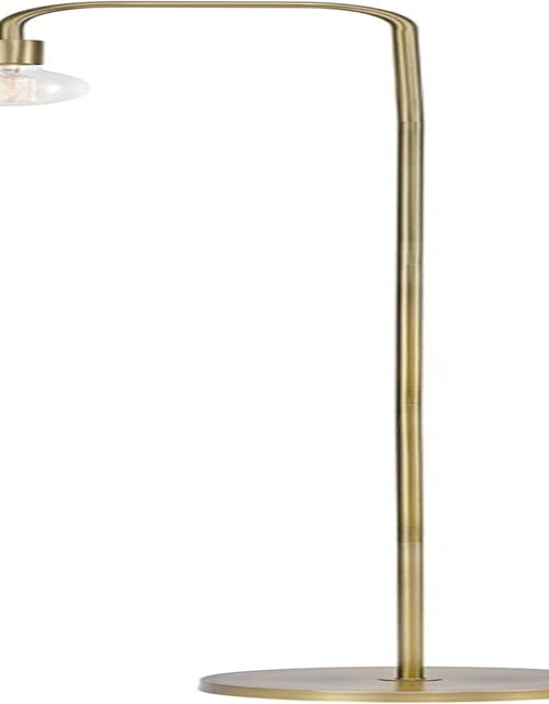 Load image into Gallery viewer, 67068 Holden 70" Floor Lamp, Matte Brass, In-Line On/Off Foot Switch
