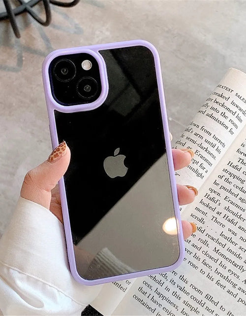 Load image into Gallery viewer, Candy Shockproof Silicone Bumper Phone Case for Iphone 17 16 15 14 11 12 13 Pro Max XS XR plus Transparent Protection Back Cover
