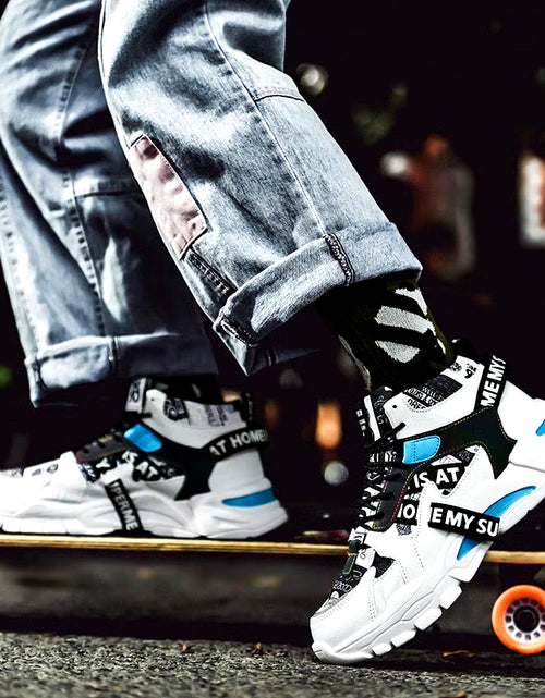 Load image into Gallery viewer, Large Size High Top Chunky Man Sneakers Sports for Men Sport Shoes Women Running Shoes Men Workout Tenisky Scarpe Uomo GMD-0569
