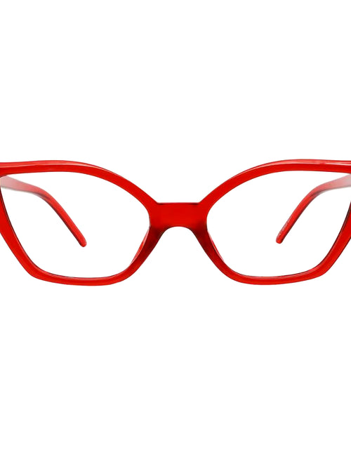 Load image into Gallery viewer, Reading Glasses for Women Oversized Prescription Magnifying Eyeglasses Frames Cat Eye Decorative Eyewear Trendy Retro MAREAZZURO
