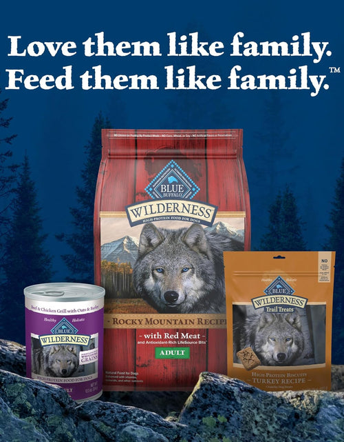 Load image into Gallery viewer, Wilderness Trail Treats Grain Free Biscuits Crunchy Dog Treats
