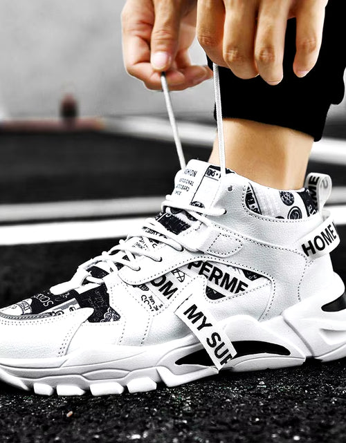 Load image into Gallery viewer, Large Size High Top Chunky Man Sneakers Sports for Men Sport Shoes Women Running Shoes Men Workout Tenisky Scarpe Uomo GMD-0569
